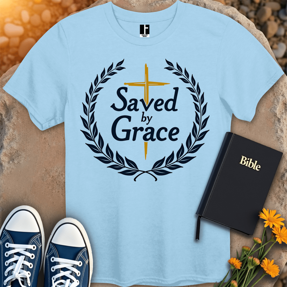 T-Shirt S / Light Blue SavedByGrace T-Shirt