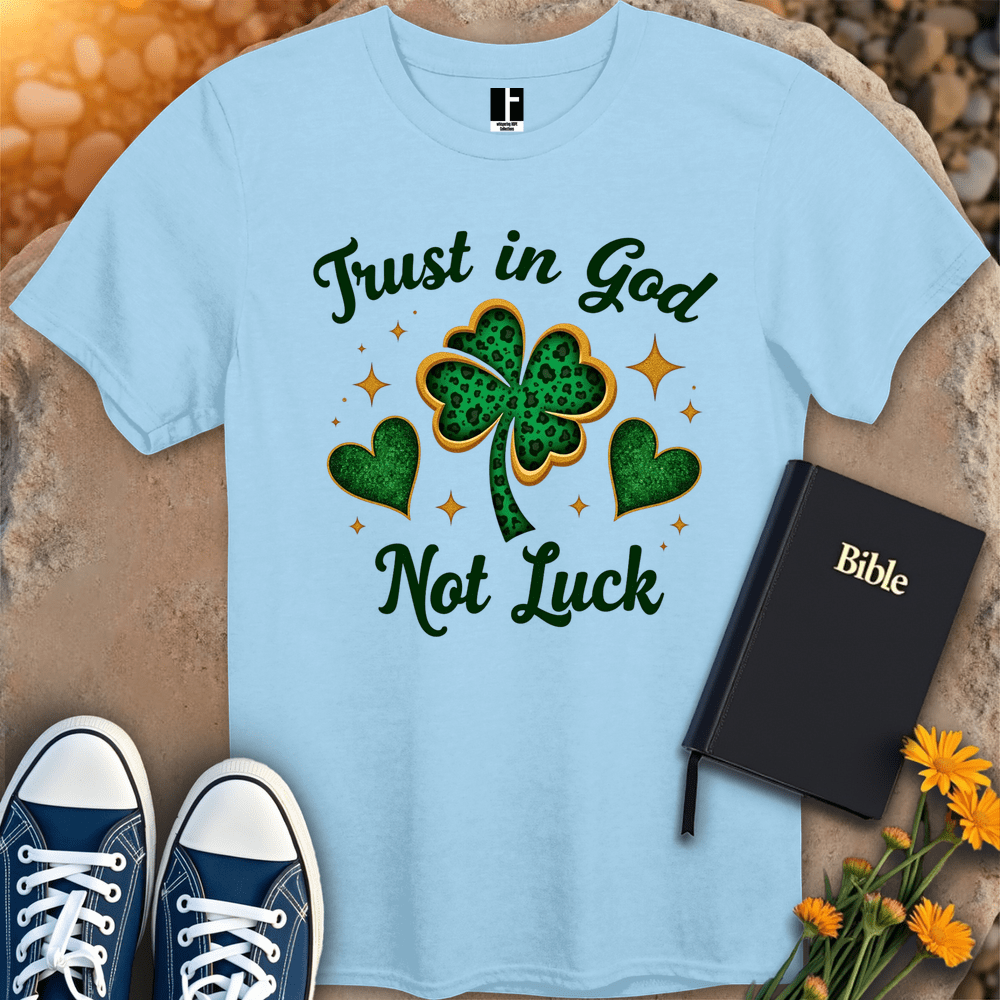 T-Shirt S / Light Blue TrustInGod T-Shirt