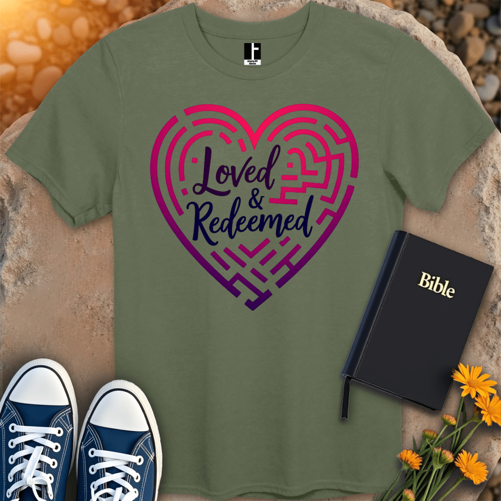 T-Shirt S / Military Green LovedRedeemed T-Shirt