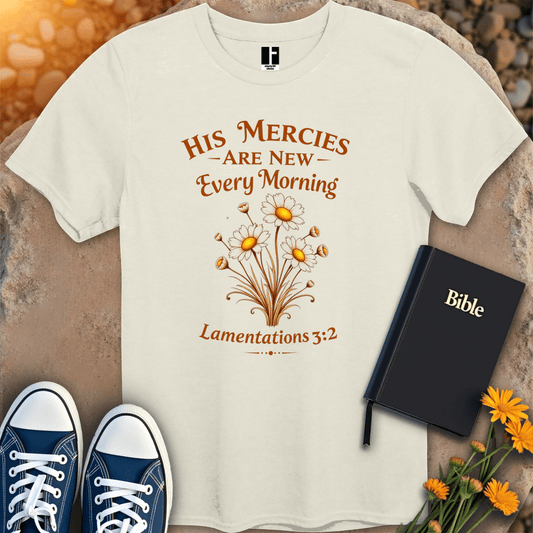 T-Shirt S / Natural NewMercies T-Shirt