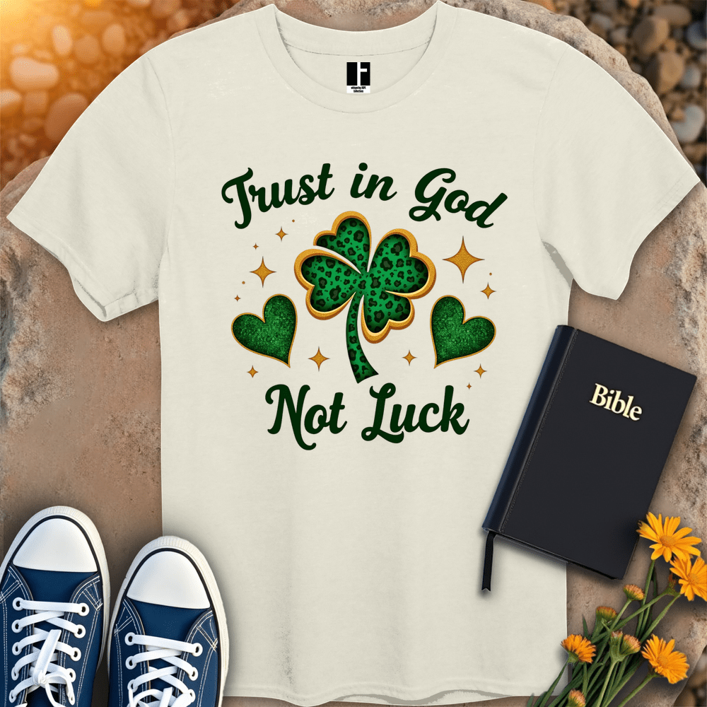 T-Shirt S / Natural TrustInGod T-Shirt