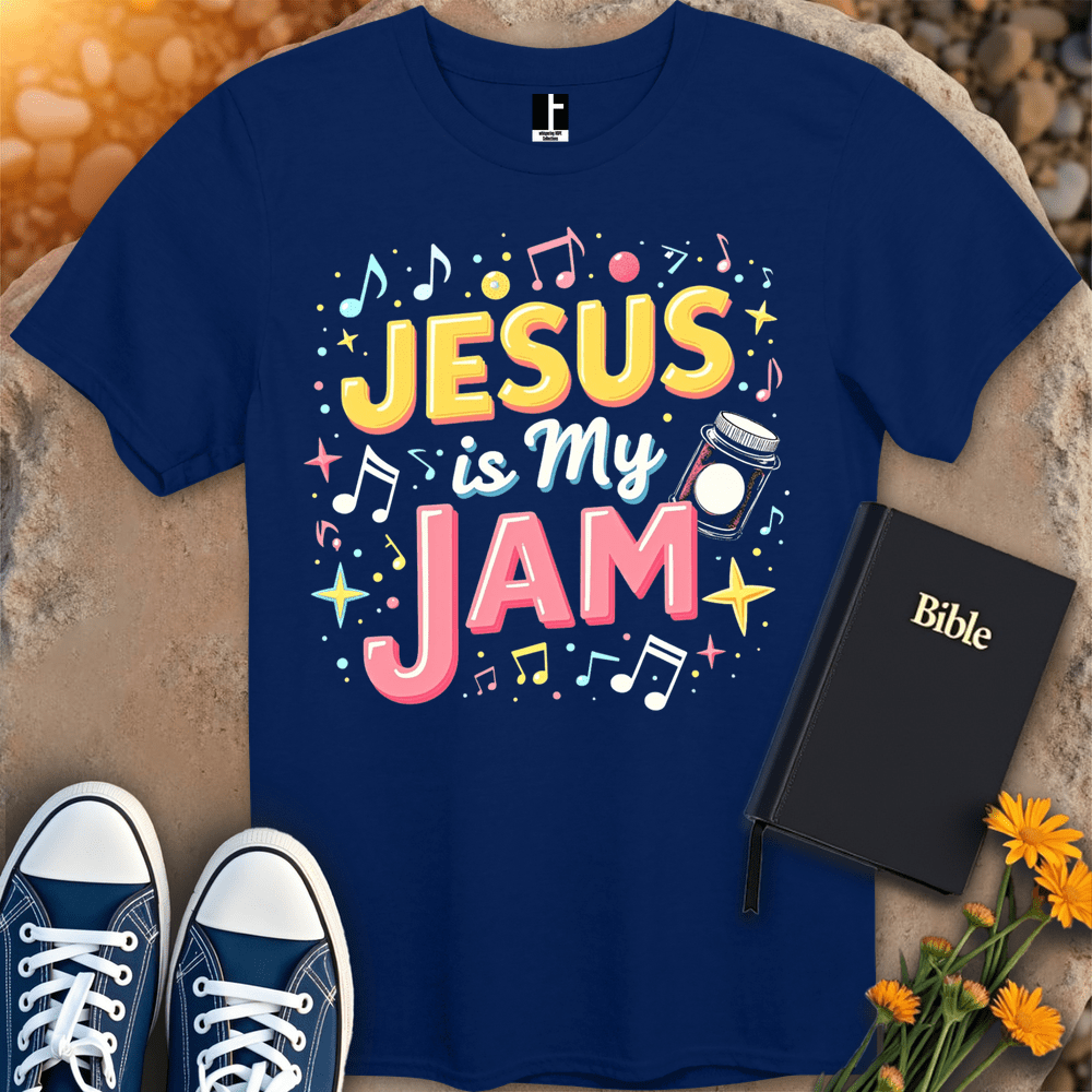 T-Shirt S / Navy JesusMyJam T-Shirt