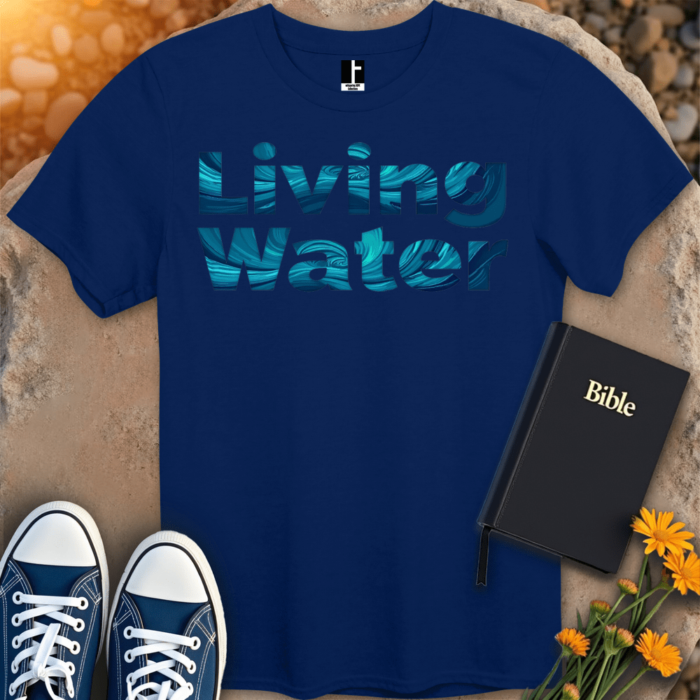 T-Shirt S / Navy LivingWater T-Shirt