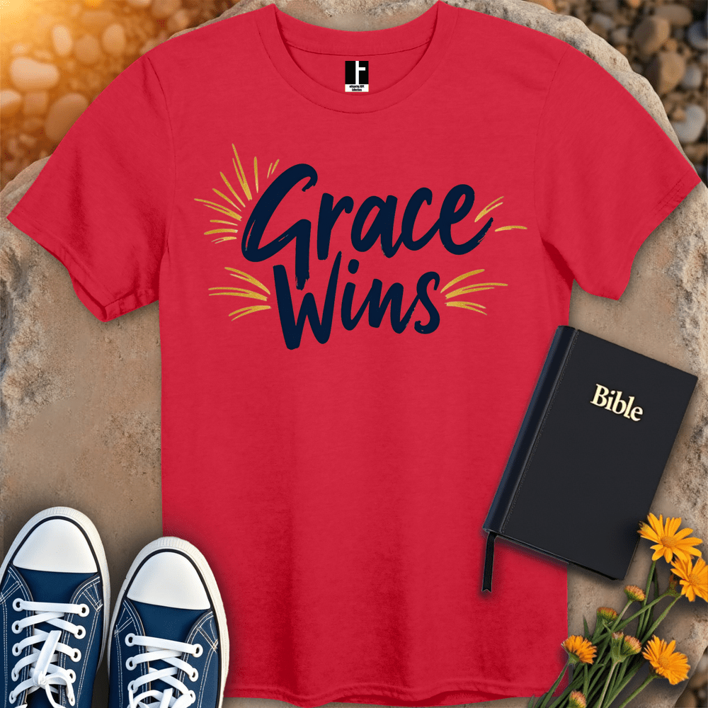 T-Shirt S / Red GraceWins T-Shirt