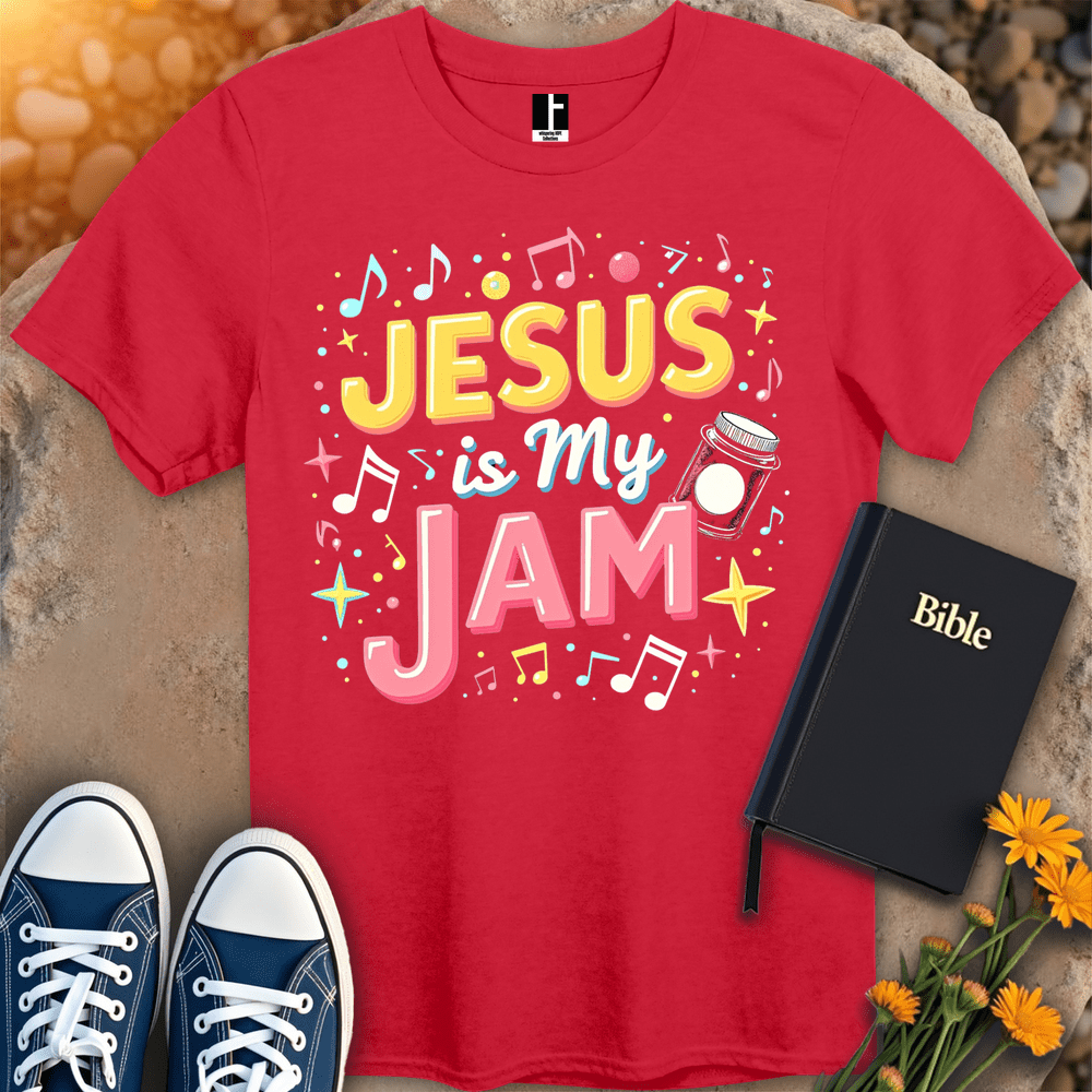 T-Shirt S / Red JesusMyJam T-Shirt