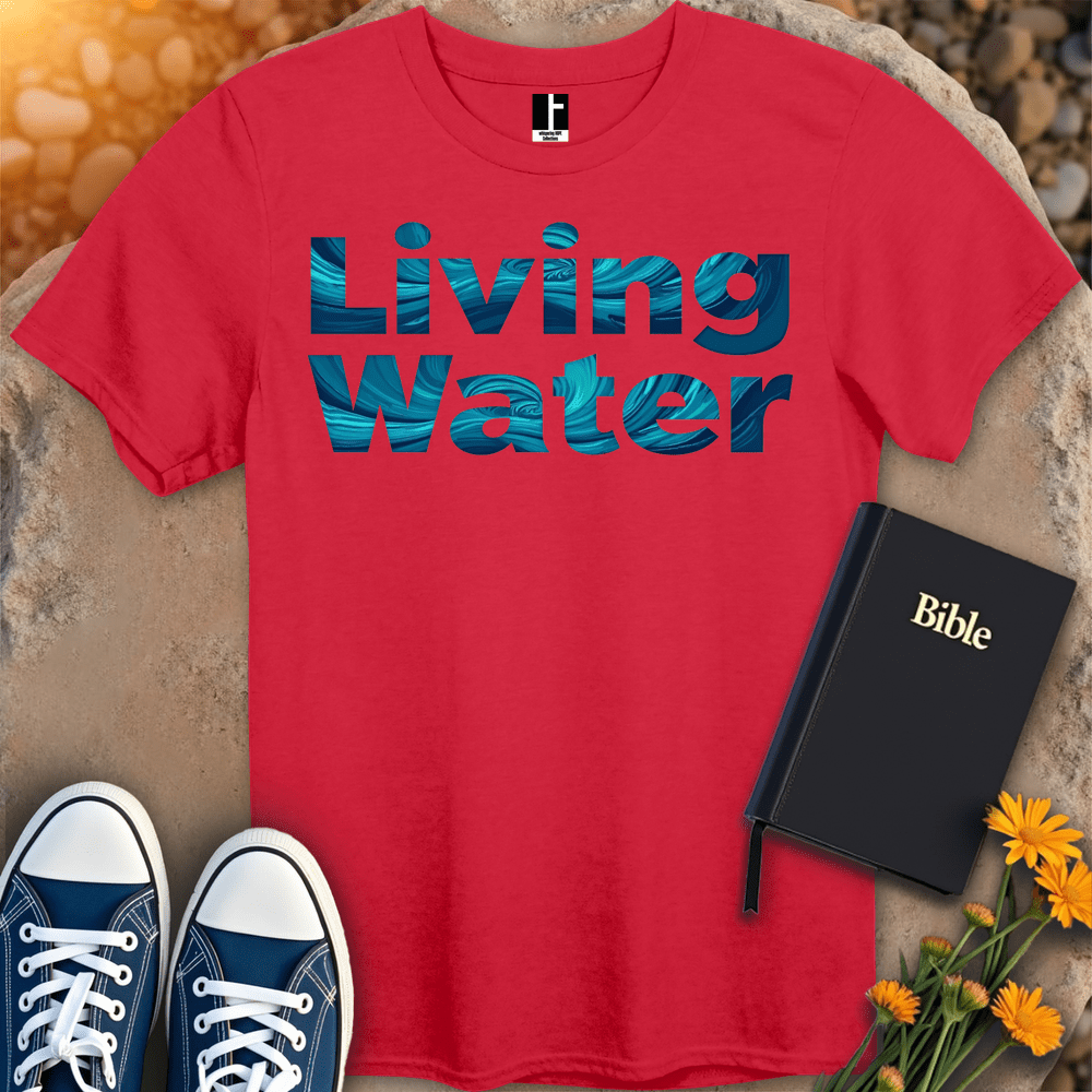 T-Shirt S / Red LivingWater T-Shirt