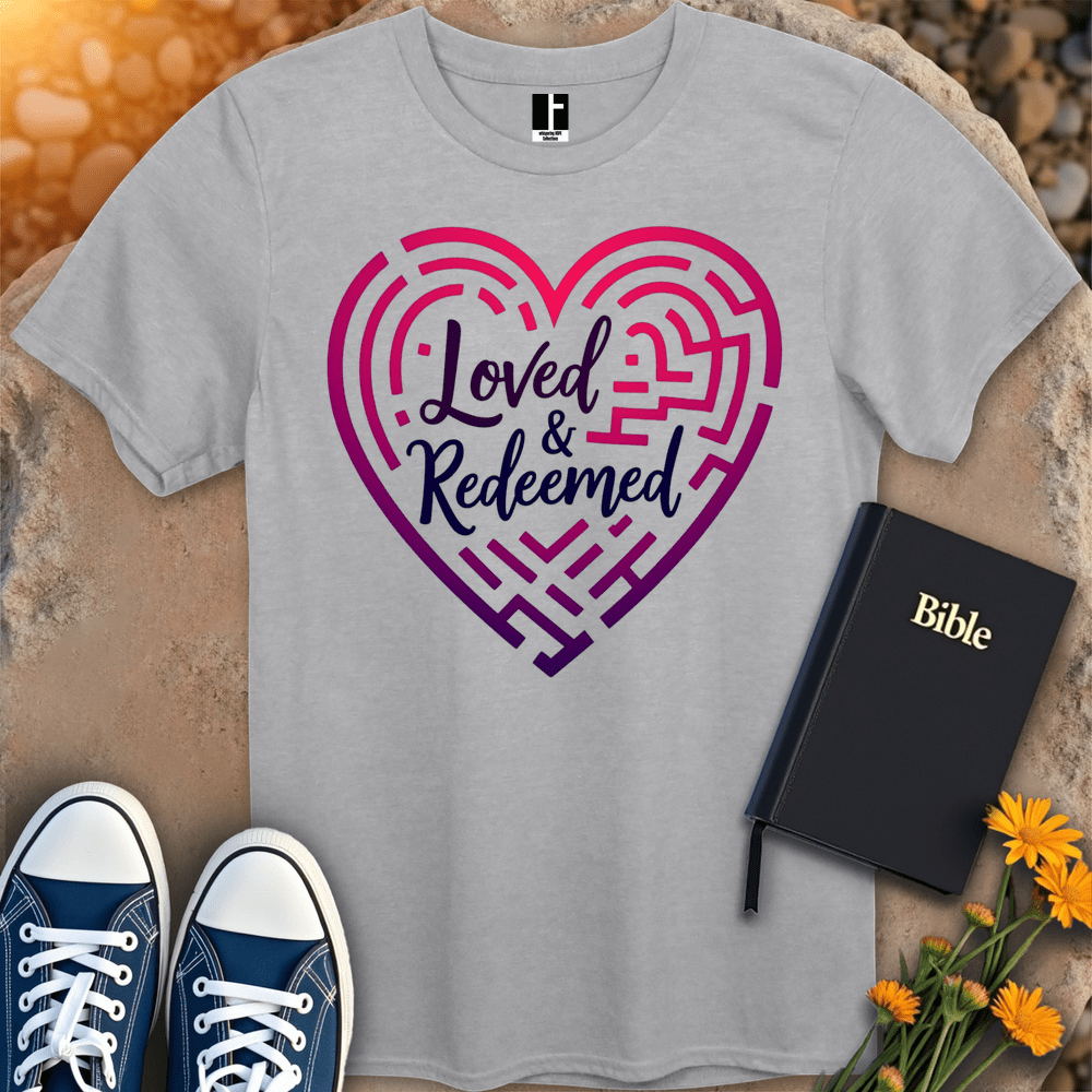 T-Shirt S / Sport Grey LovedRedeemed T-Shirt