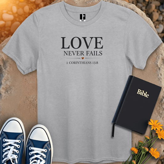 T-Shirt S / Sport Grey NeverFails T-Shirt