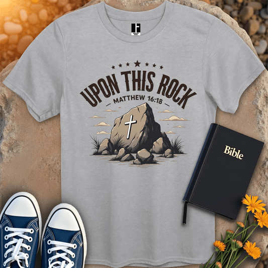 T-Shirt S / Sport Grey RockOfFaith T-Shirt