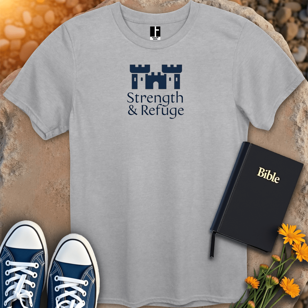T-Shirt S / Sport Grey StrengthAndRefuge T-Shirt