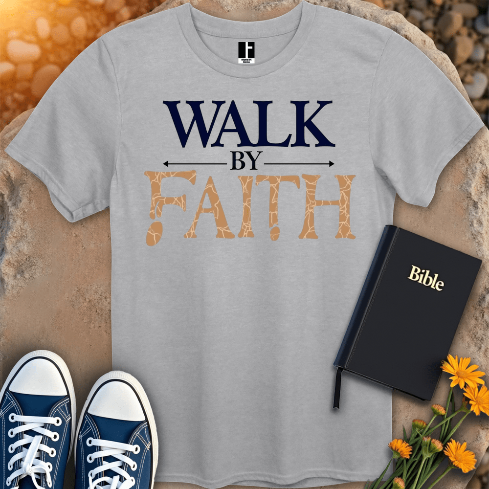T-Shirt S / Sport Grey WalkByFaith T-Shirt