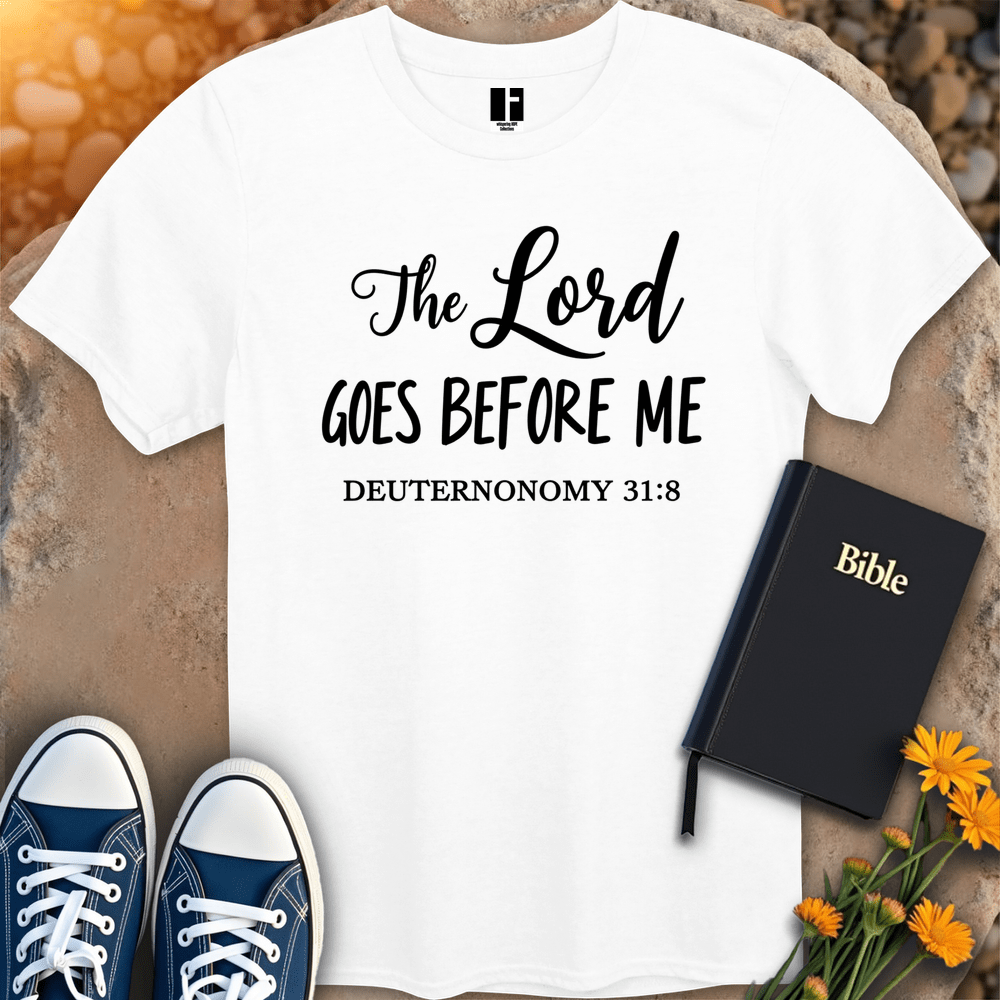 T-Shirt S / White LordGoesBeforeT-Shirt