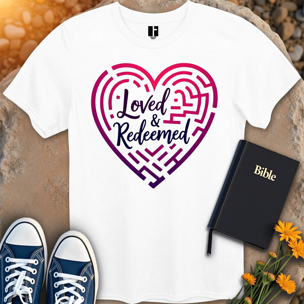 T-Shirt S / White LovedRedeemed T-Shirt