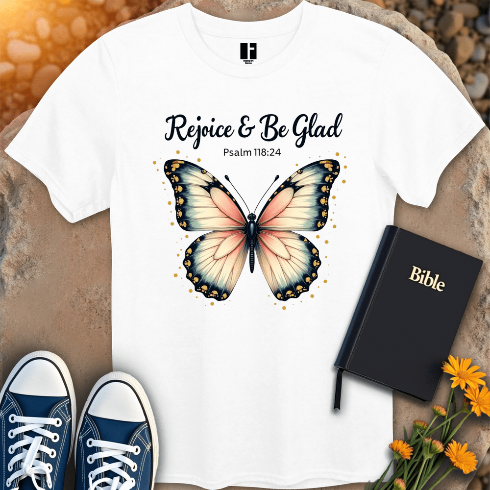 T-Shirt S / White RejoiceToday T-Shirt