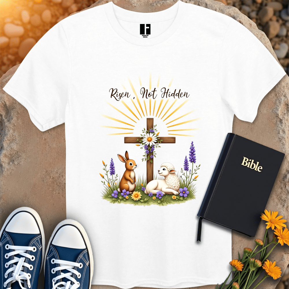 T-Shirt S / White RisenNotHidden T-Shirt