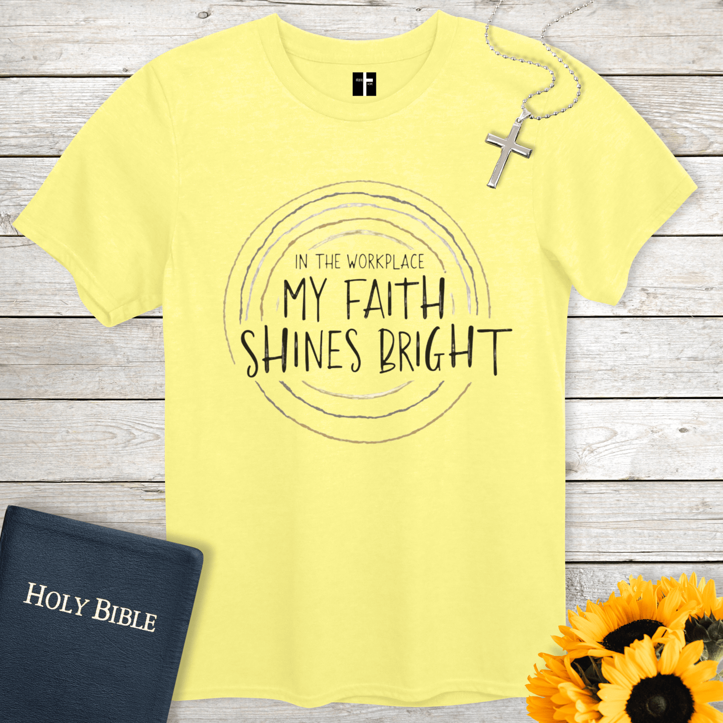 T-Shirt Shining Faith Christian T-Shirt