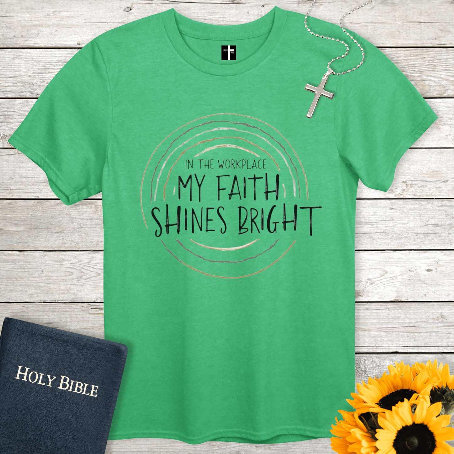 T-Shirt Shining Faith Christian T-Shirt