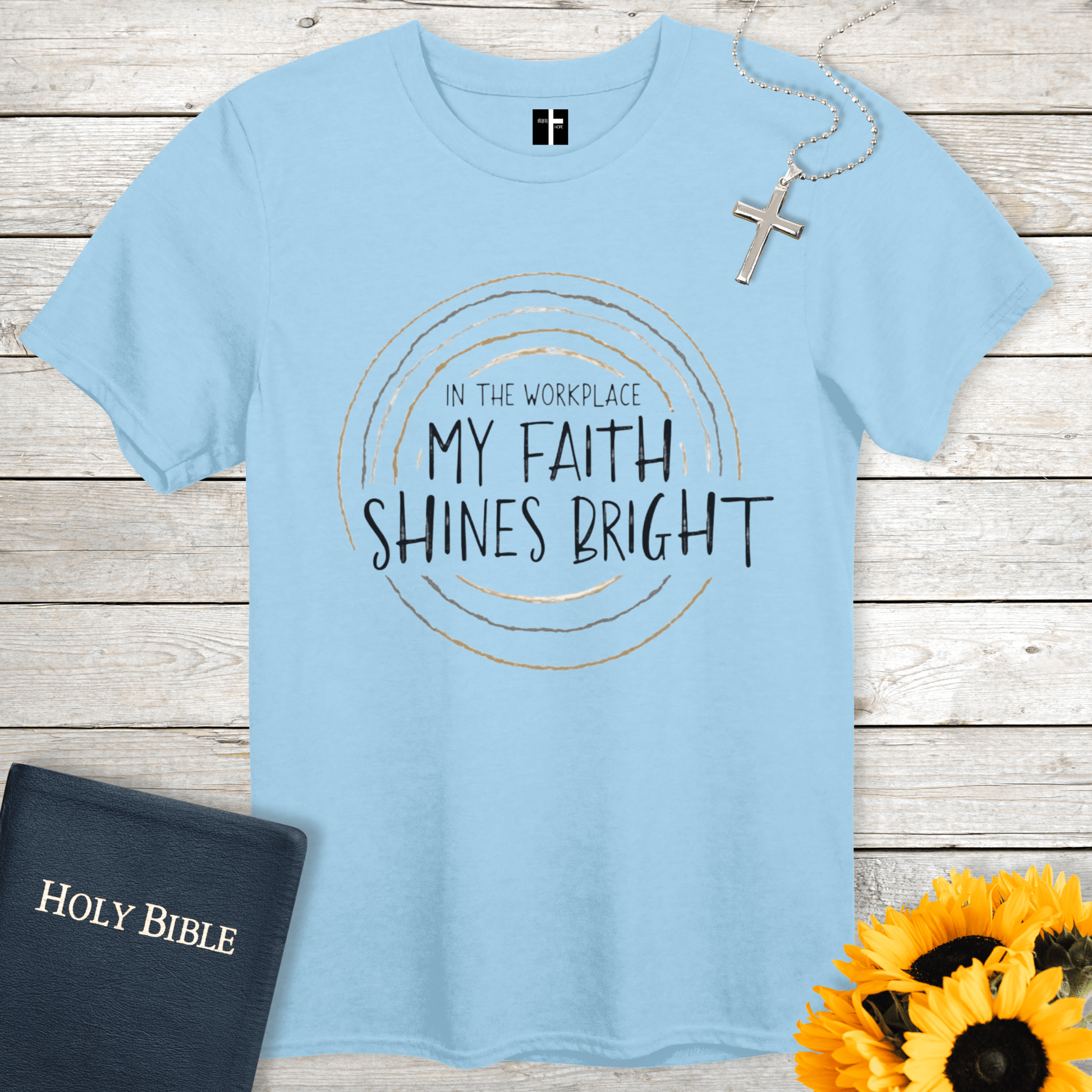 T-Shirt Shining Faith Christian T-Shirt