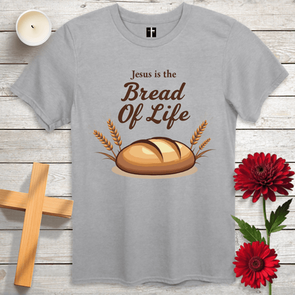 T-Shirt Sport Grey / S Bread Of Life Unisex Christian T-Shirt