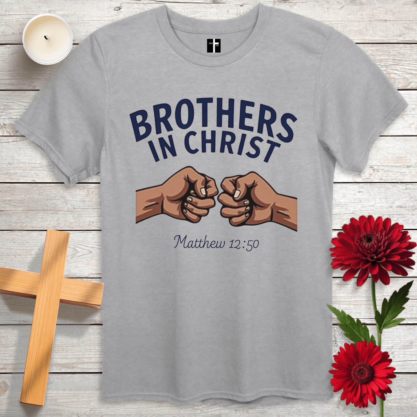 T-Shirt Sport Grey / S Brothers In Christ Unisex Christian T-Shirt