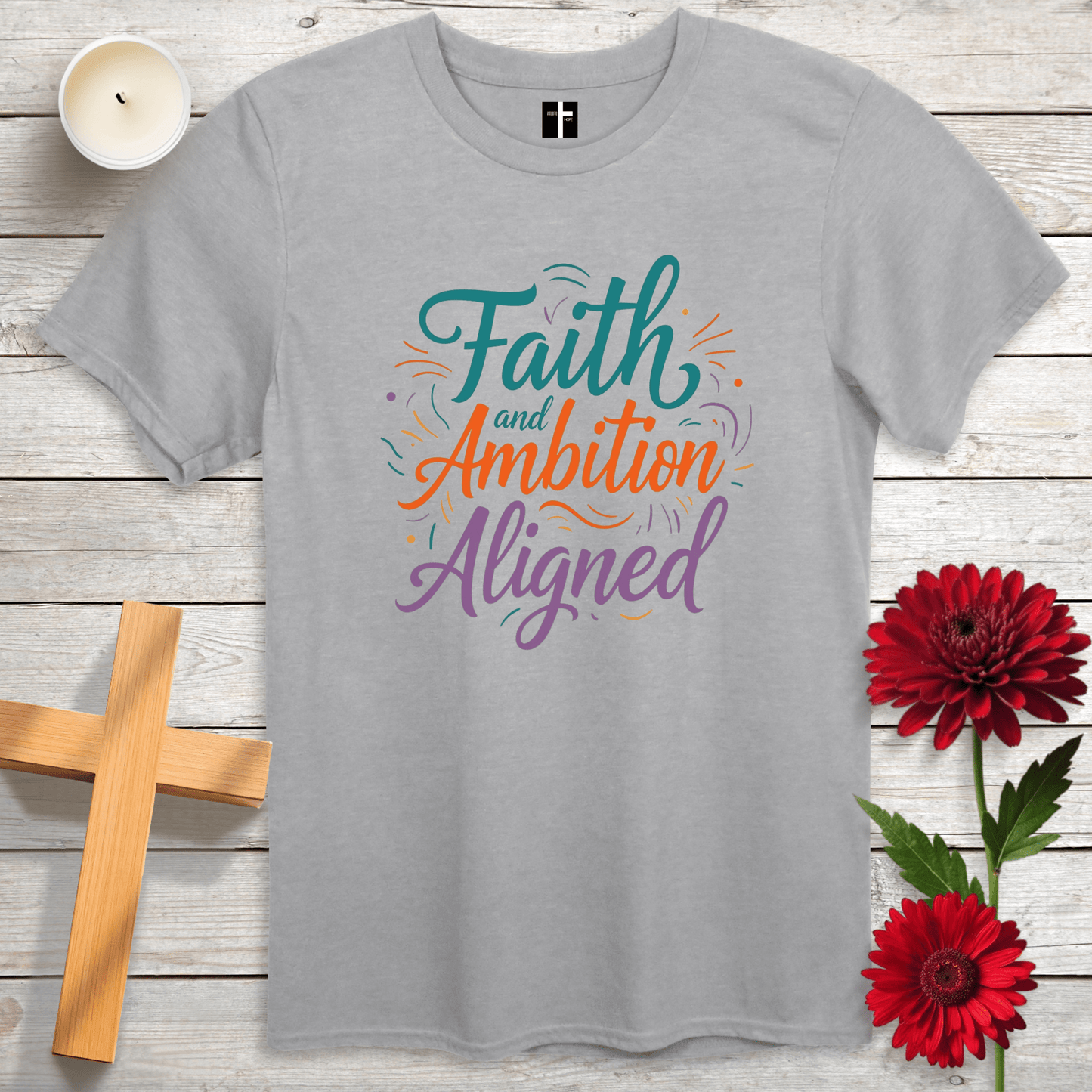 T-Shirt Sport Grey / S Faith & Ambition Unisex Christian T-Shirt