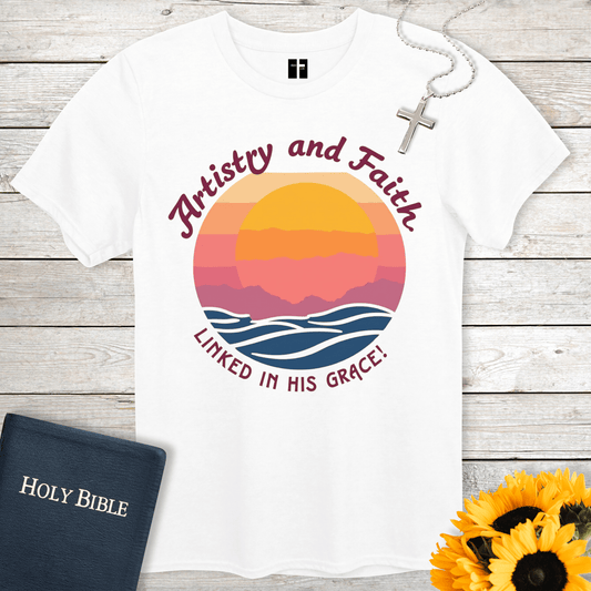 T-Shirt White / S Artistry & Faith Unisex Christian T-Shirt