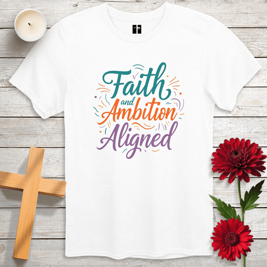 T-Shirt White / S Faith & Ambition Unisex Christian T-Shirt