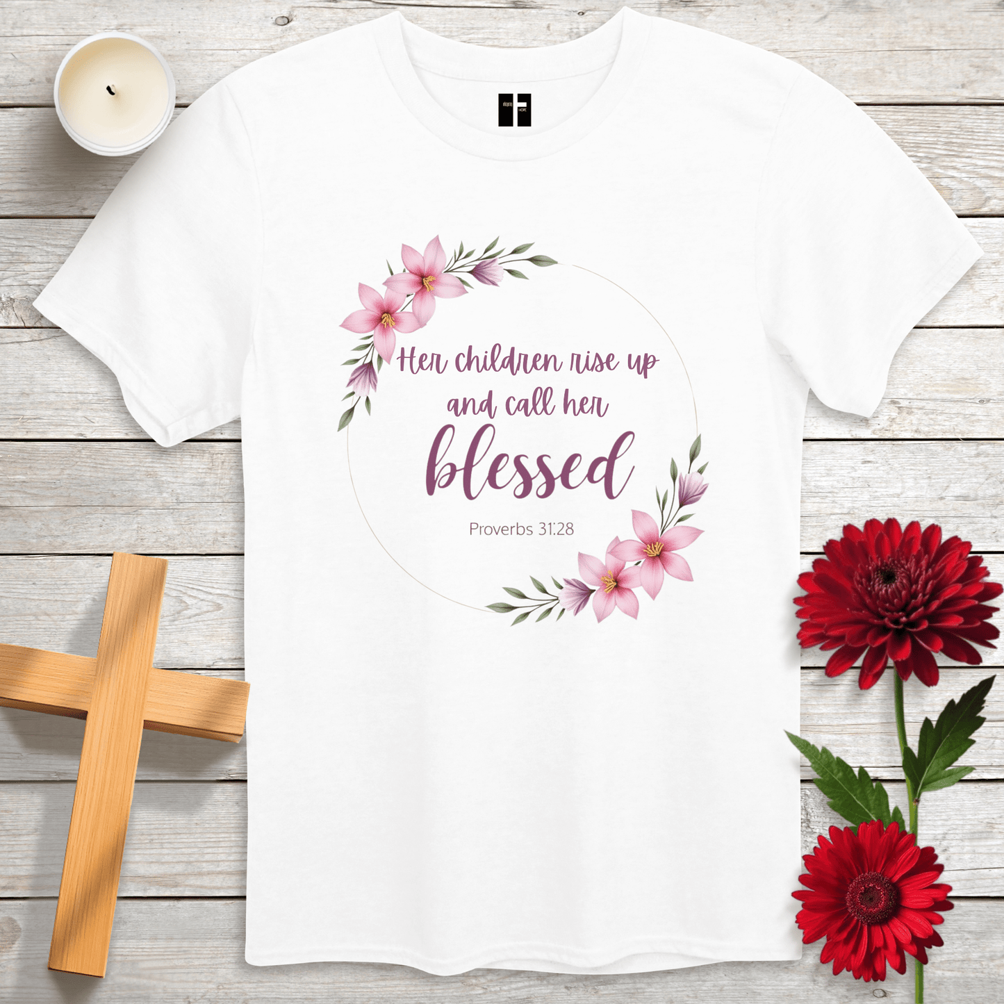 T-Shirt White / S Her Children Unisex Christian T-Shirt