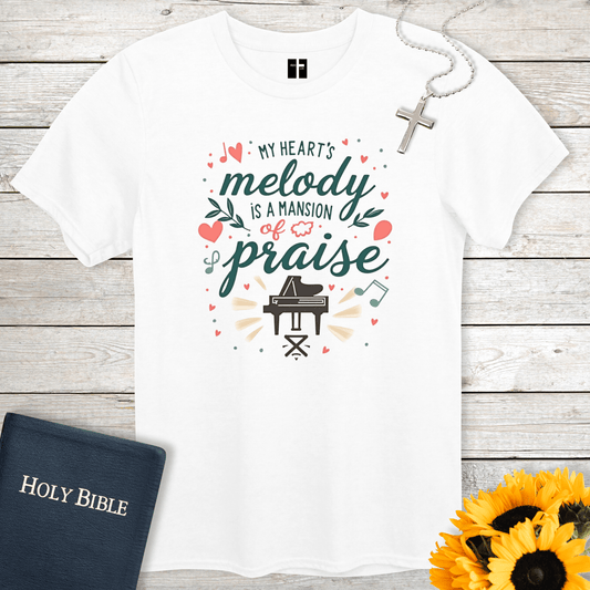 T-Shirt White / S Mansion Of Praise Christian T-Shirt