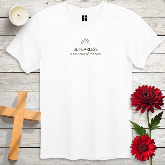 T-Shirt White / S Pursuit Of Faith Unisex Christian T-Shirt