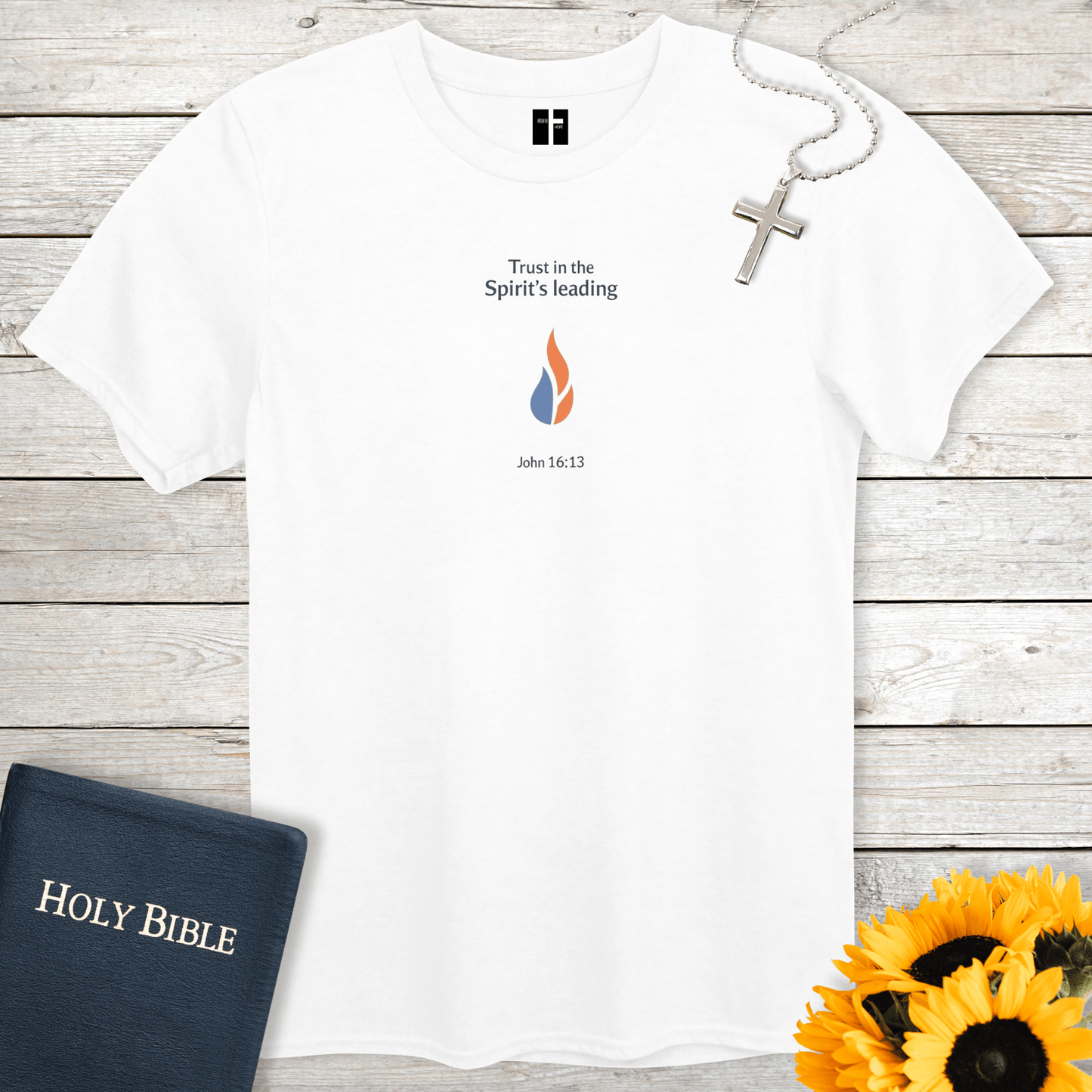 T-Shirt White / S Spirit’s Leading Unisex Christian T-Shirt