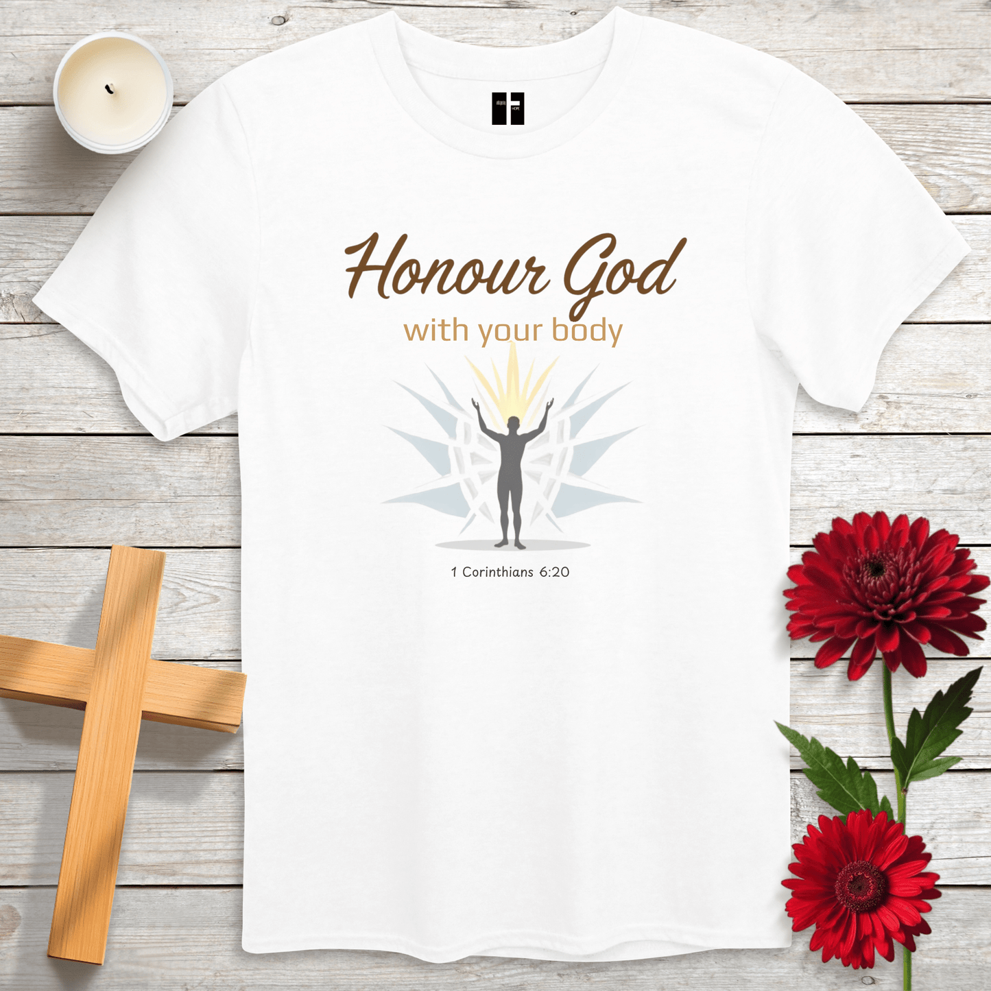 T-Shirt White / S Your Body Unisex Christian T-Shirt